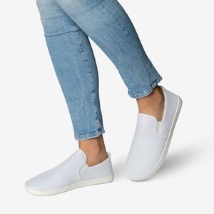 Feelgrounds Barefoot Droptop Mesh All White‎ Flats Sneakers Womens 10